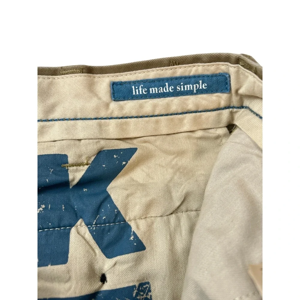 Haggar Men's Life Khaki Straight Fit Comfort Pant Size 38x29